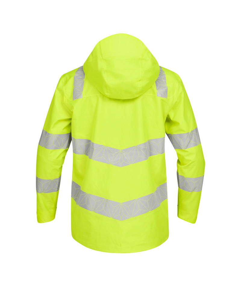 Shell Jacket Yellow REACT - RCT800 - - Customisable Waterproof