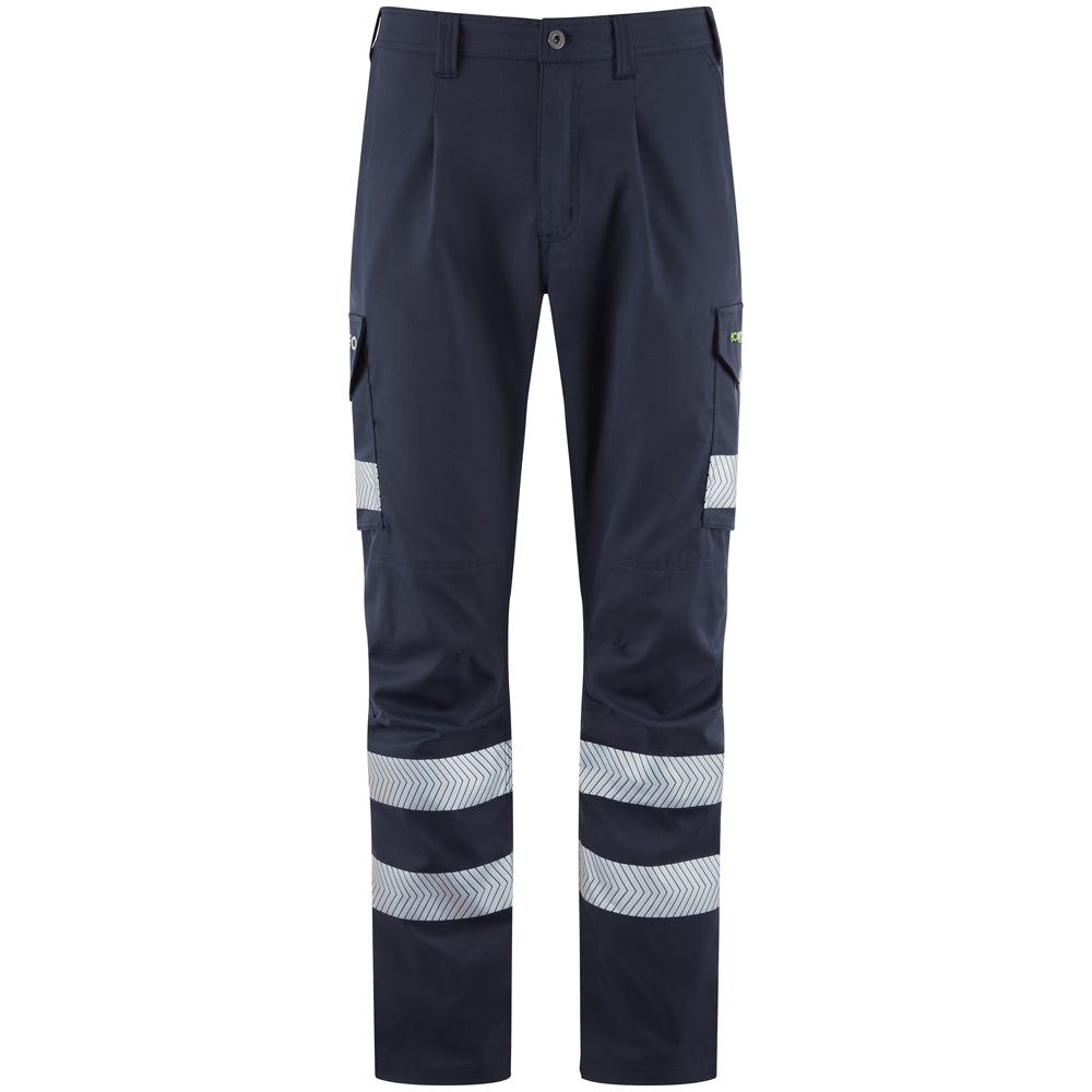 EcoViz Lightweight Polyester Stretch Cargo Trousers Winsford - CT05