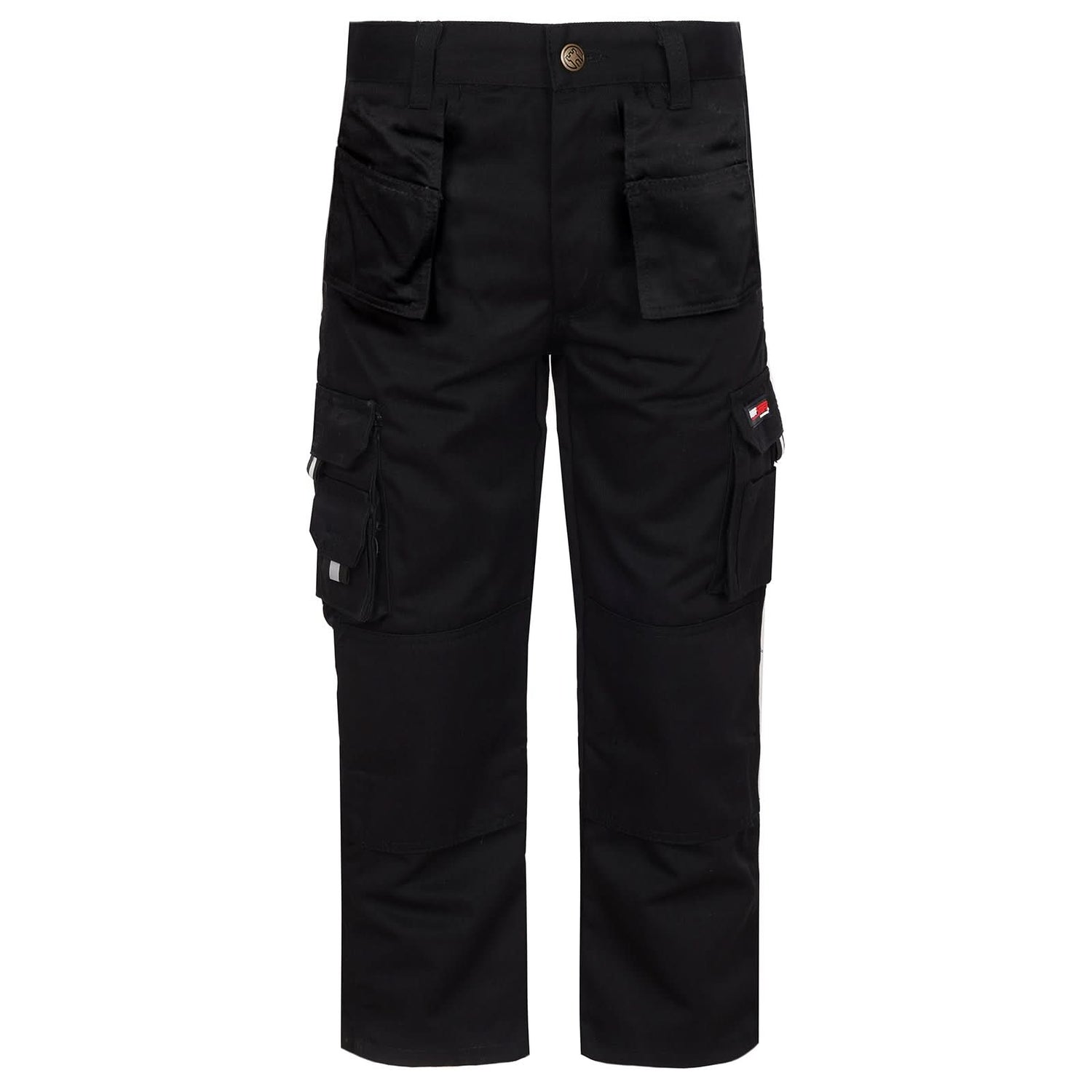 Tuffstuff Junior Pro Work Trousers 711 J - BLACK - Customisable CHILDRENSWEAR