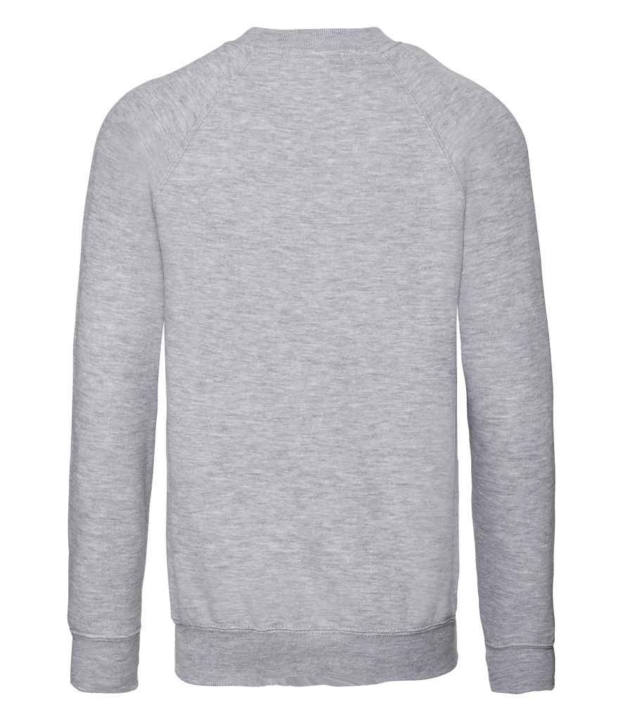 Russell Athletic Kids Raglan Sweatshirt - 762B - - Customisable Sweatshirt