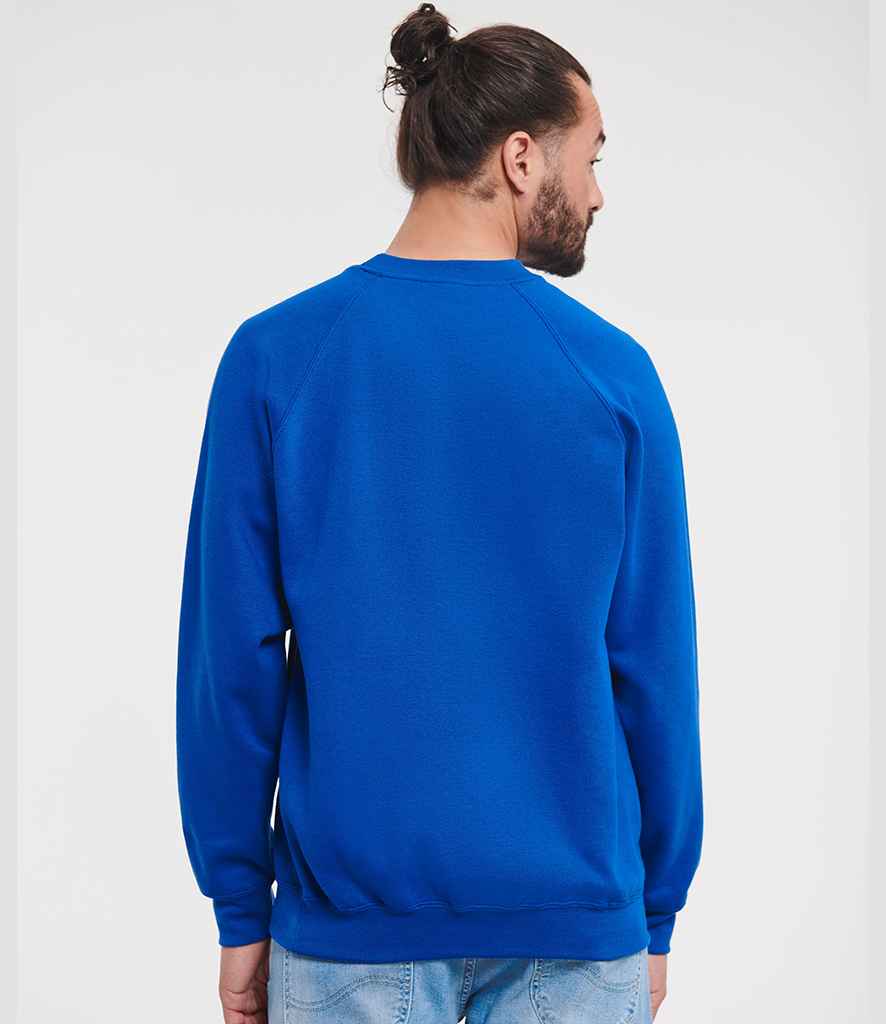 Russell Athletic Raglan Sweatshirt - 762M - - Customisable Sweatshirt