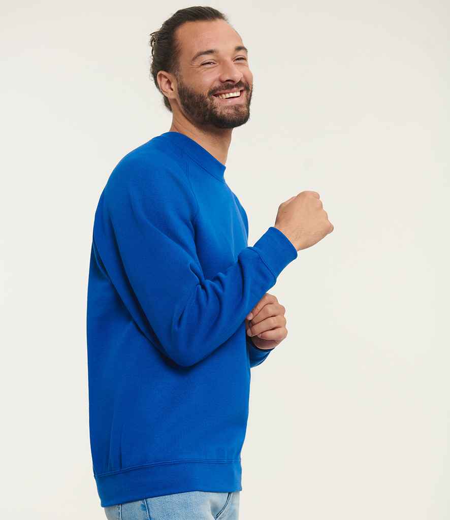 Russell Athletic Raglan Sweatshirt - 762M - - Customisable Sweatshirt