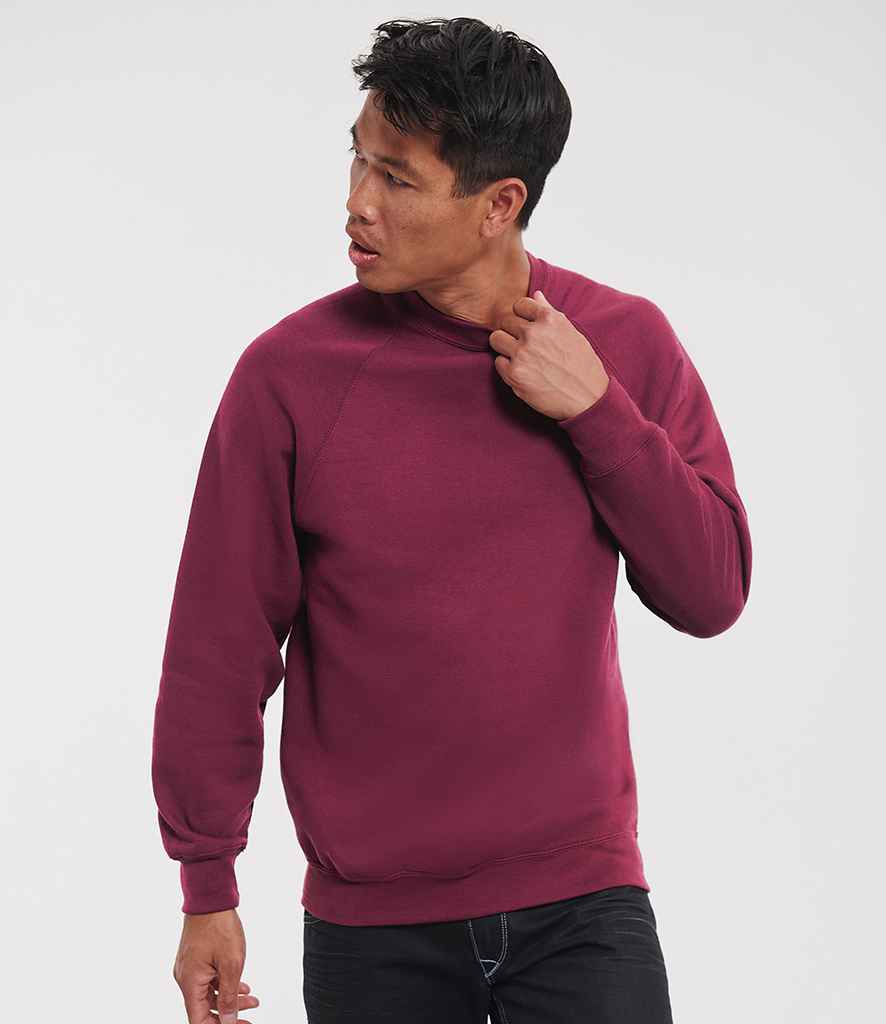 Russell Athletic Raglan Sweatshirt - 762M - - Customisable Sweatshirt
