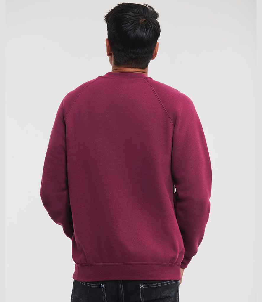 Russell Athletic Raglan Sweatshirt - 762M - - Customisable Sweatshirt
