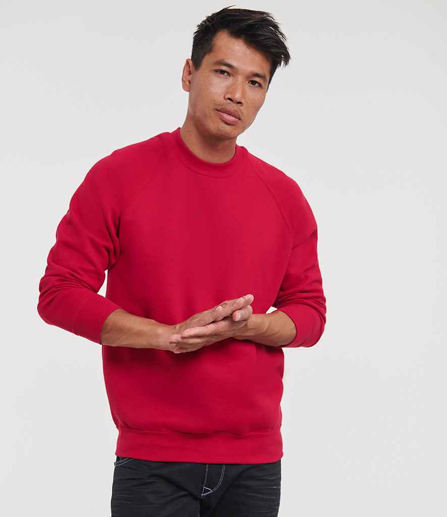 Russell Athletic Raglan Sweatshirt - 762M - - Customisable Sweatshirt