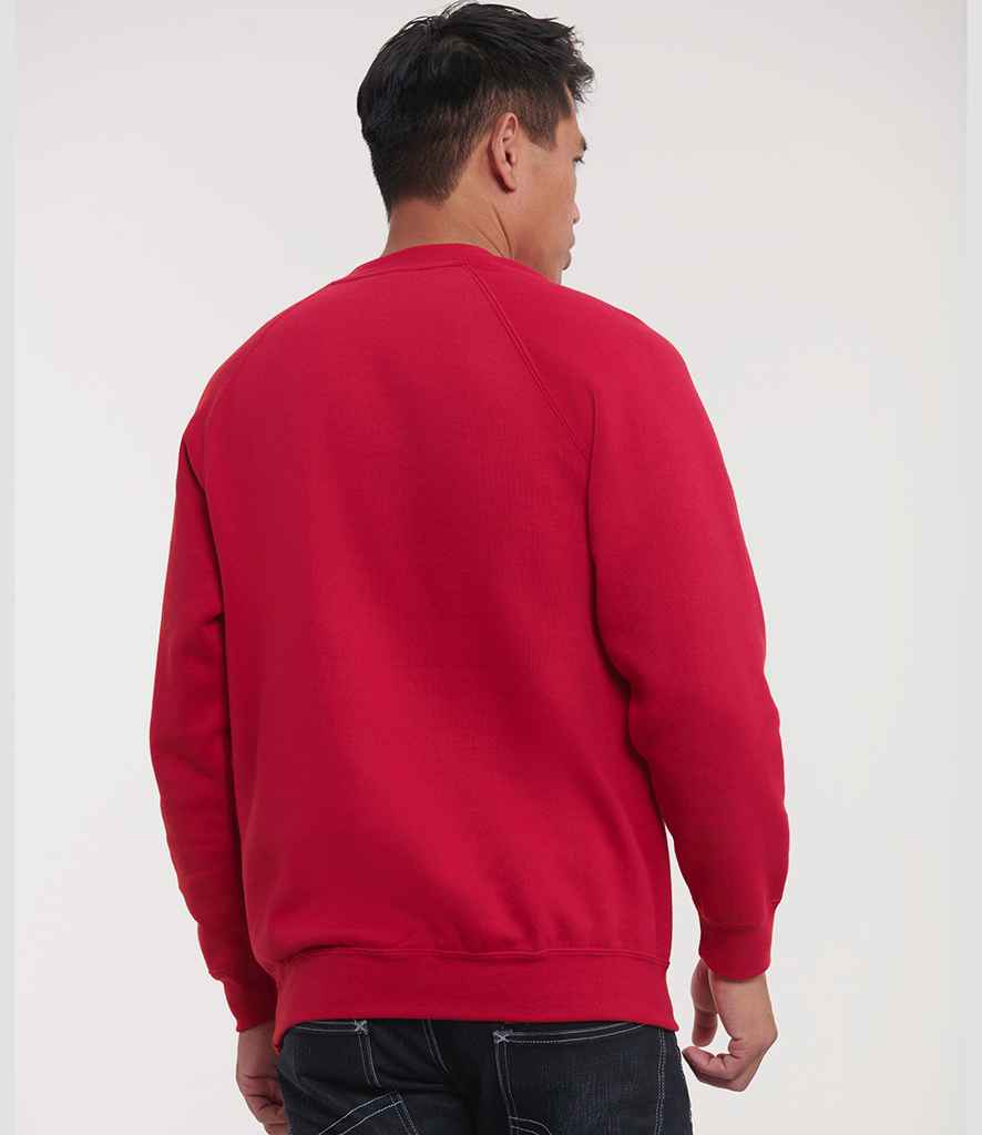 Russell Athletic Raglan Sweatshirt - 762M - - Customisable Sweatshirt