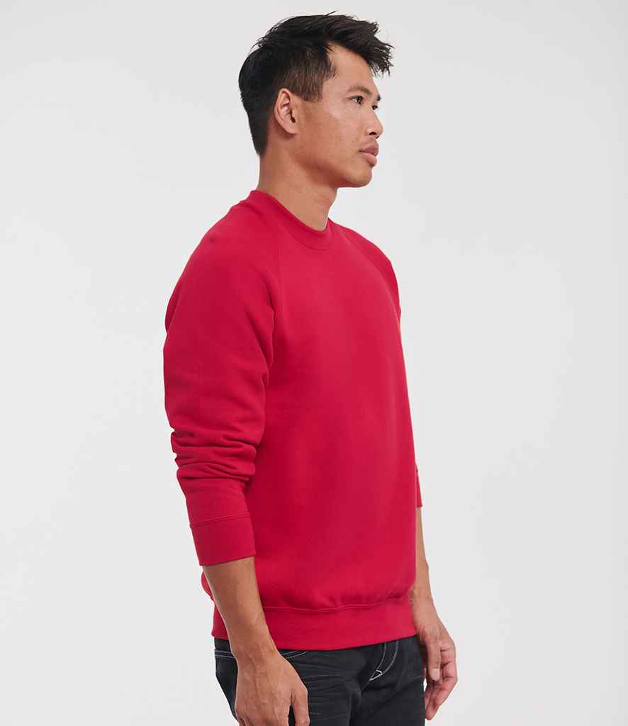 Russell Athletic Raglan Sweatshirt - 762M - - Customisable Sweatshirt