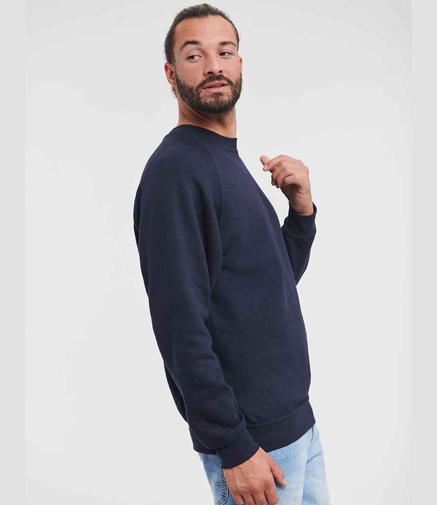 Russell Athletic Raglan Sweatshirt - 762M - - Customisable Sweatshirt