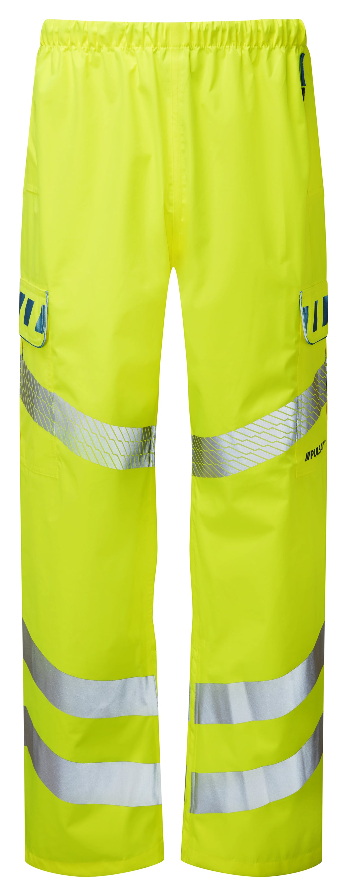 3Layer Overtrousers Yellow Recycled Content - EVO101 - - Customisable Waterproof