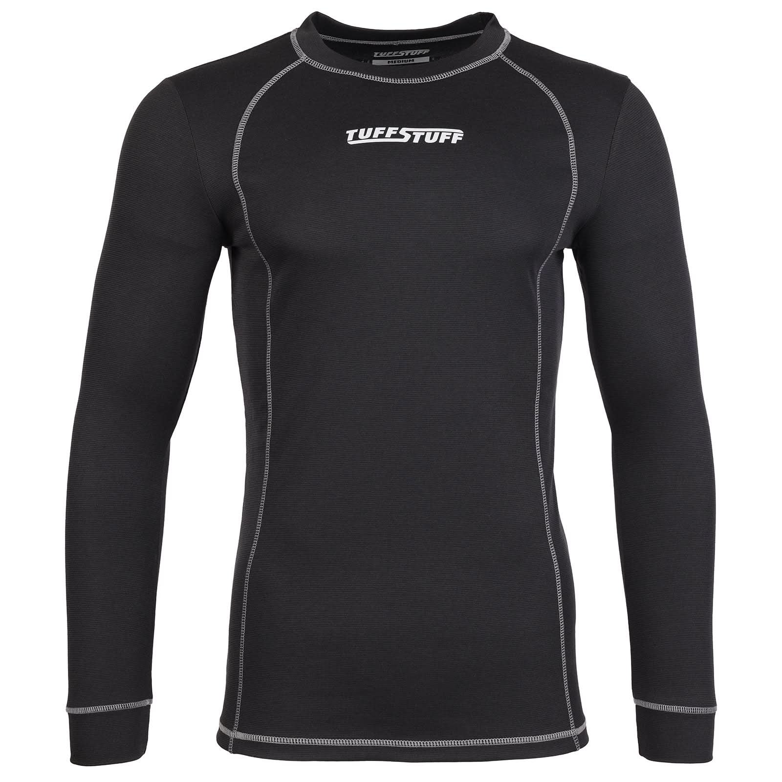 Tuffstuff Basewear Long Sleeve T Shirt 808 - BLACK - Customisable ESSENTIALS