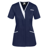 Navy - White