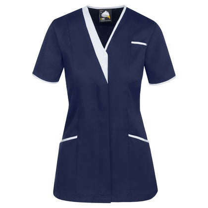 Navy - White