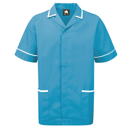 Teal - White