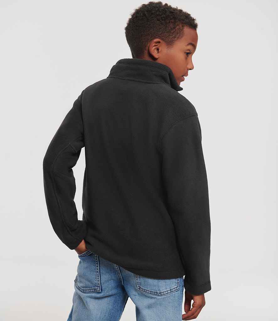 Russell Athletic Kids Outdoor Fleece Jacket - 870B - - Customisable Fleece