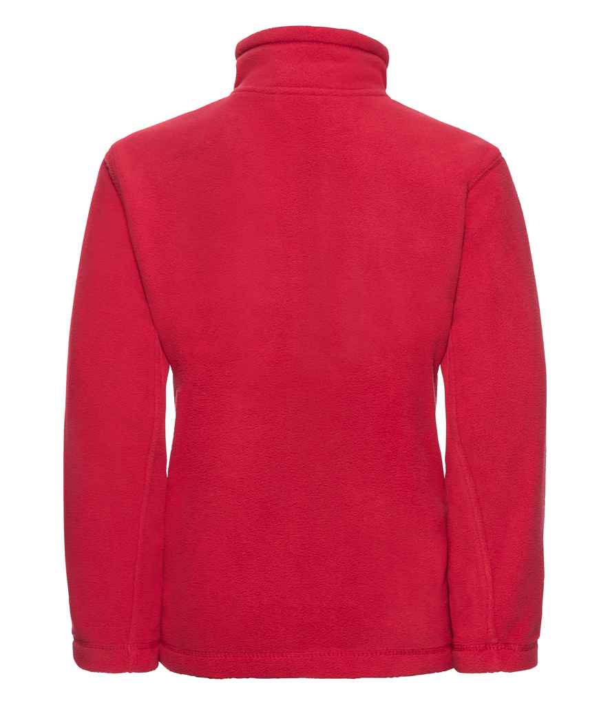 Russell Athletic Kids Outdoor Fleece Jacket - 870B - - Customisable Fleece
