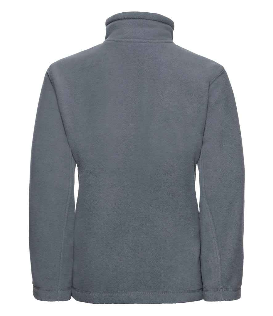 Russell Athletic Kids Outdoor Fleece Jacket - 870B - - Customisable Fleece
