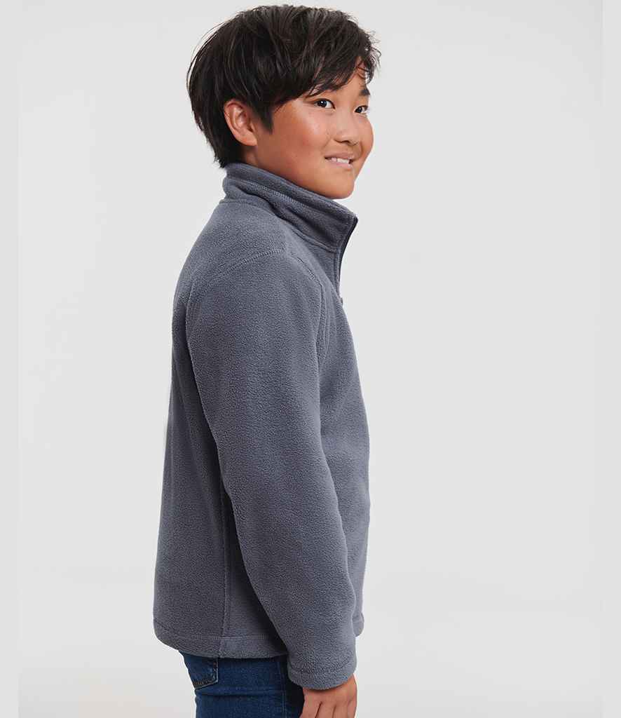 Russell Athletic Kids Outdoor Fleece Jacket - 870B - - Customisable Fleece