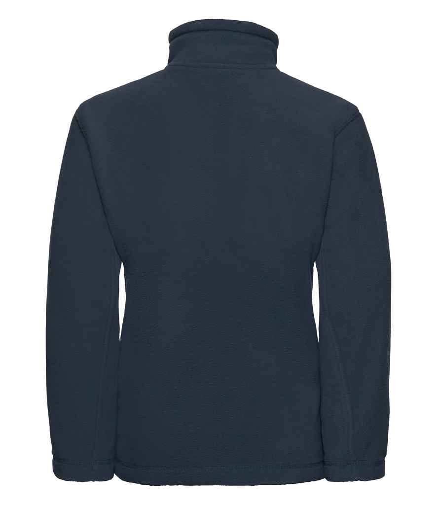 Russell Athletic Kids Outdoor Fleece Jacket - 870B - - Customisable Fleece