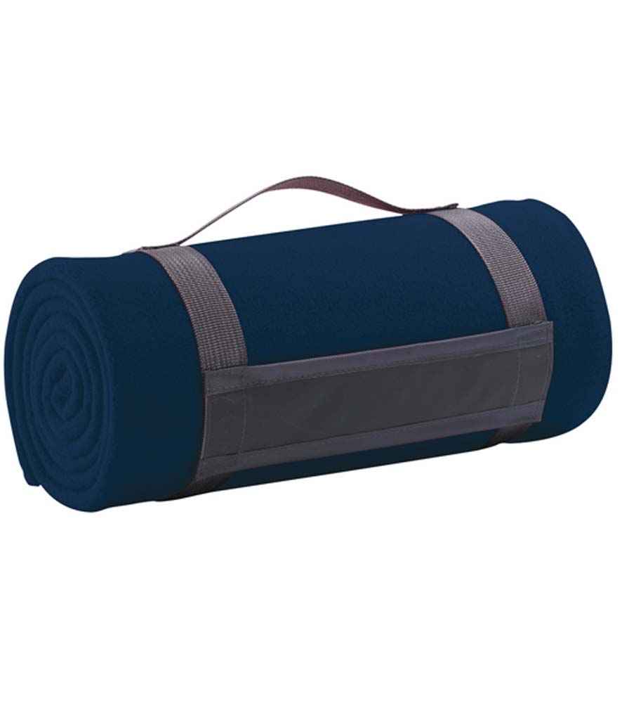 SOL'S Plaid Fleece Blanket - 88105 - French Navy ONE - Customisable Blanket