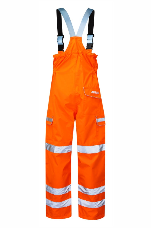 Salopettes Orange Recycled Content - PR504 - - Customisable Salopettes