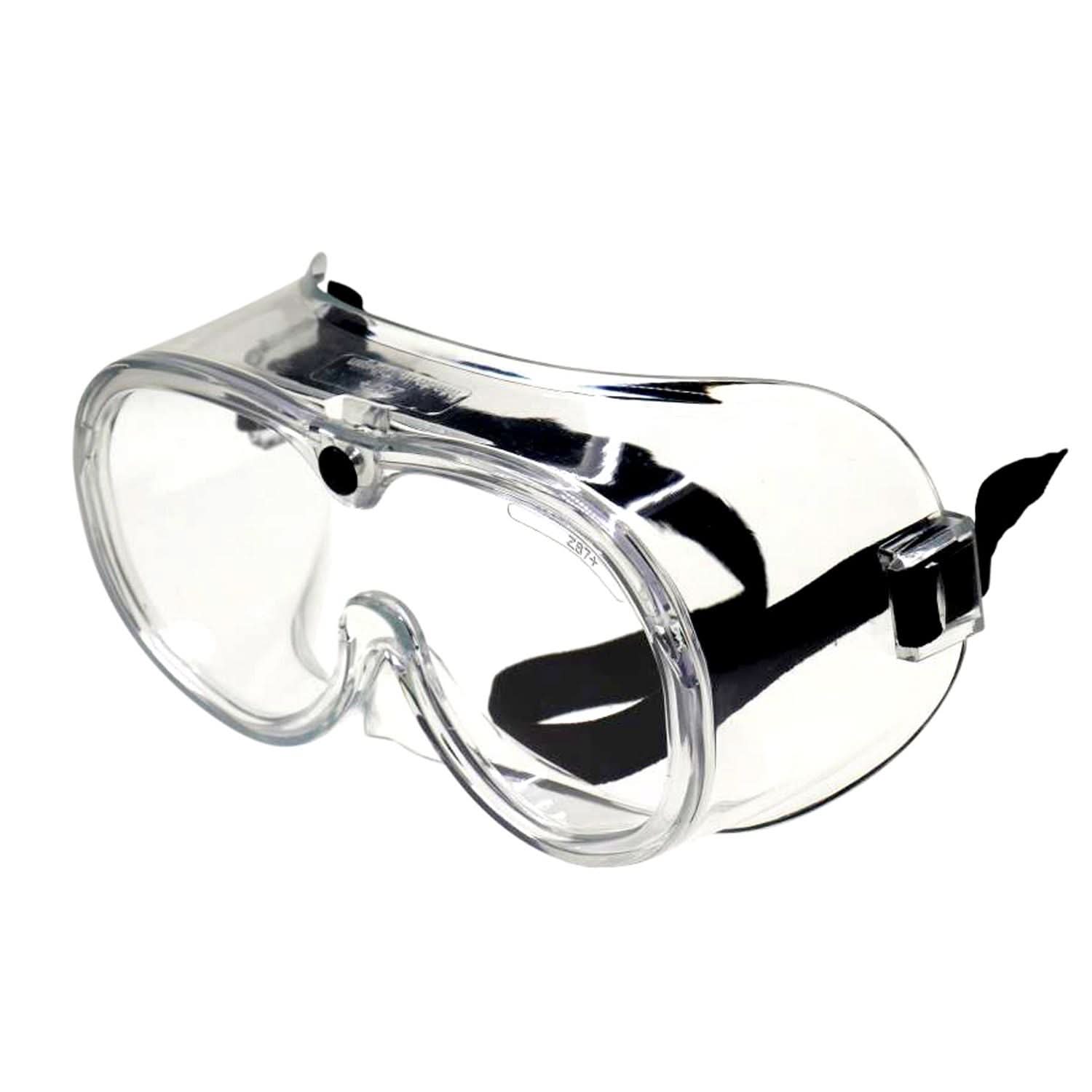 Supertouch E30 Unvented Safety Goggles - E30 - Clear One Size - Customisable Eyewear Protection