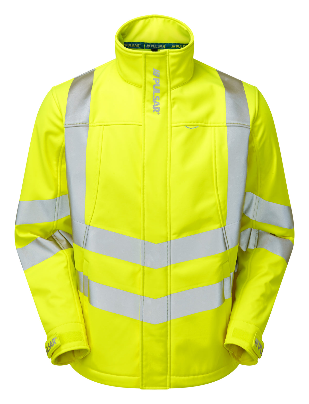 Softshell Jacket Yellow Recycled Content - P534 - - Customisable Waterproof