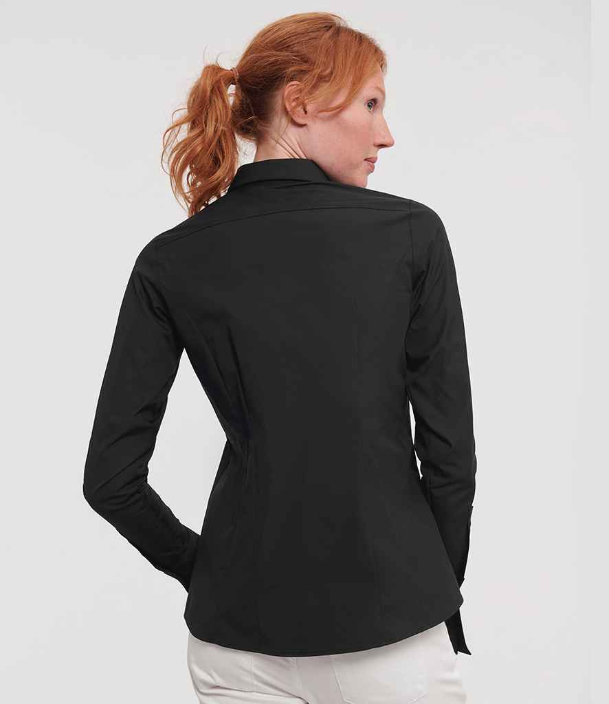 Russell Athletic Collection Ladies Ultimate Stretch Shirt - 960F