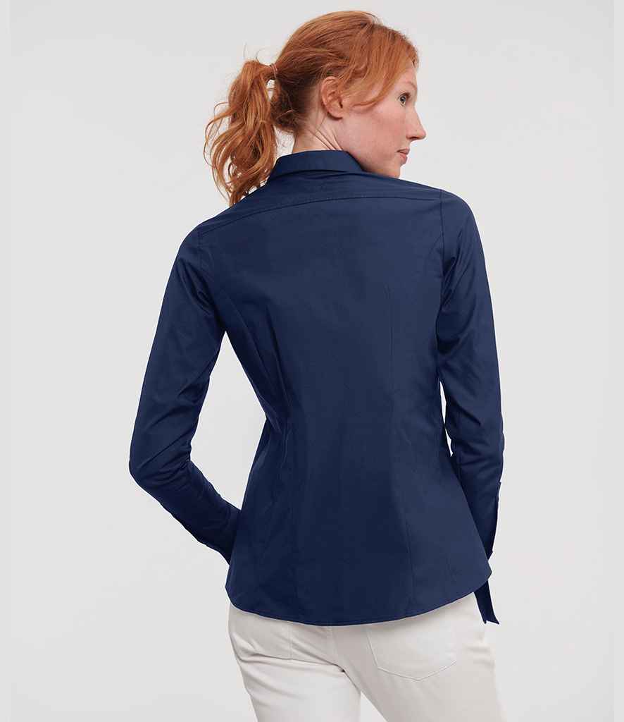 Russell Athletic Collection Ladies Ultimate Stretch Shirt - 960F