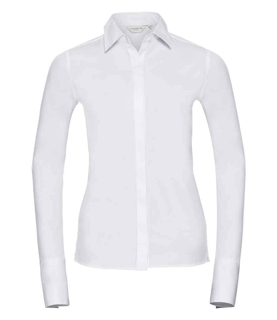 Russell Athletic Collection Ladies Ultimate Stretch Shirt - 960F