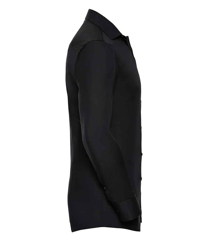 Russell Athletic Collection Long Sleeve Ultimate Stretch Shirt - 960M - - Customisable Shirt