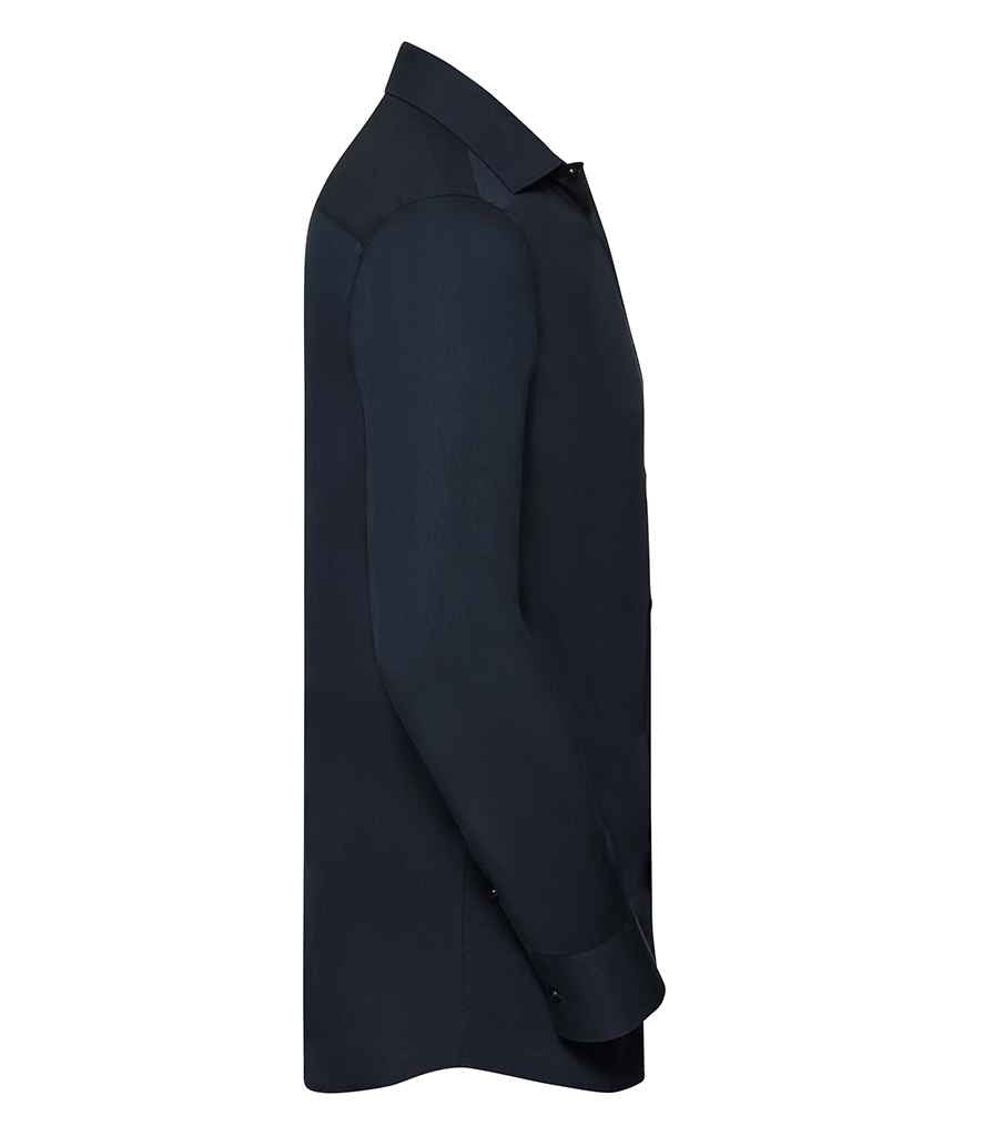 Russell Athletic Collection Long Sleeve Ultimate Stretch Shirt - 960M - - Customisable Shirt