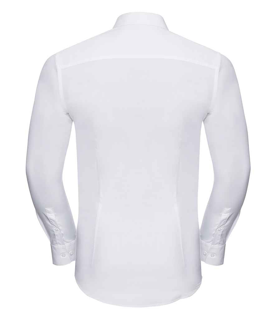 Russell Athletic Collection Long Sleeve Ultimate Stretch Shirt - 960M - - Customisable Shirt
