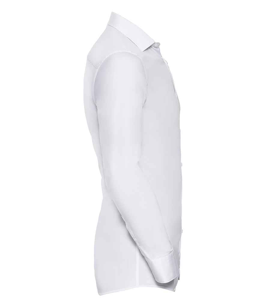 Russell Athletic Collection Long Sleeve Ultimate Stretch Shirt - 960M - - Customisable Shirt