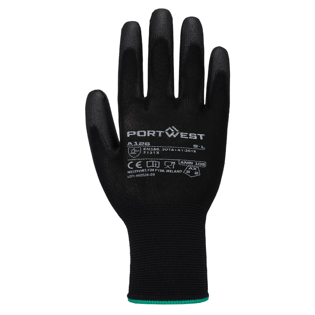 Grip 13 Nylon Pu Glove - A126 - Black - Customisable