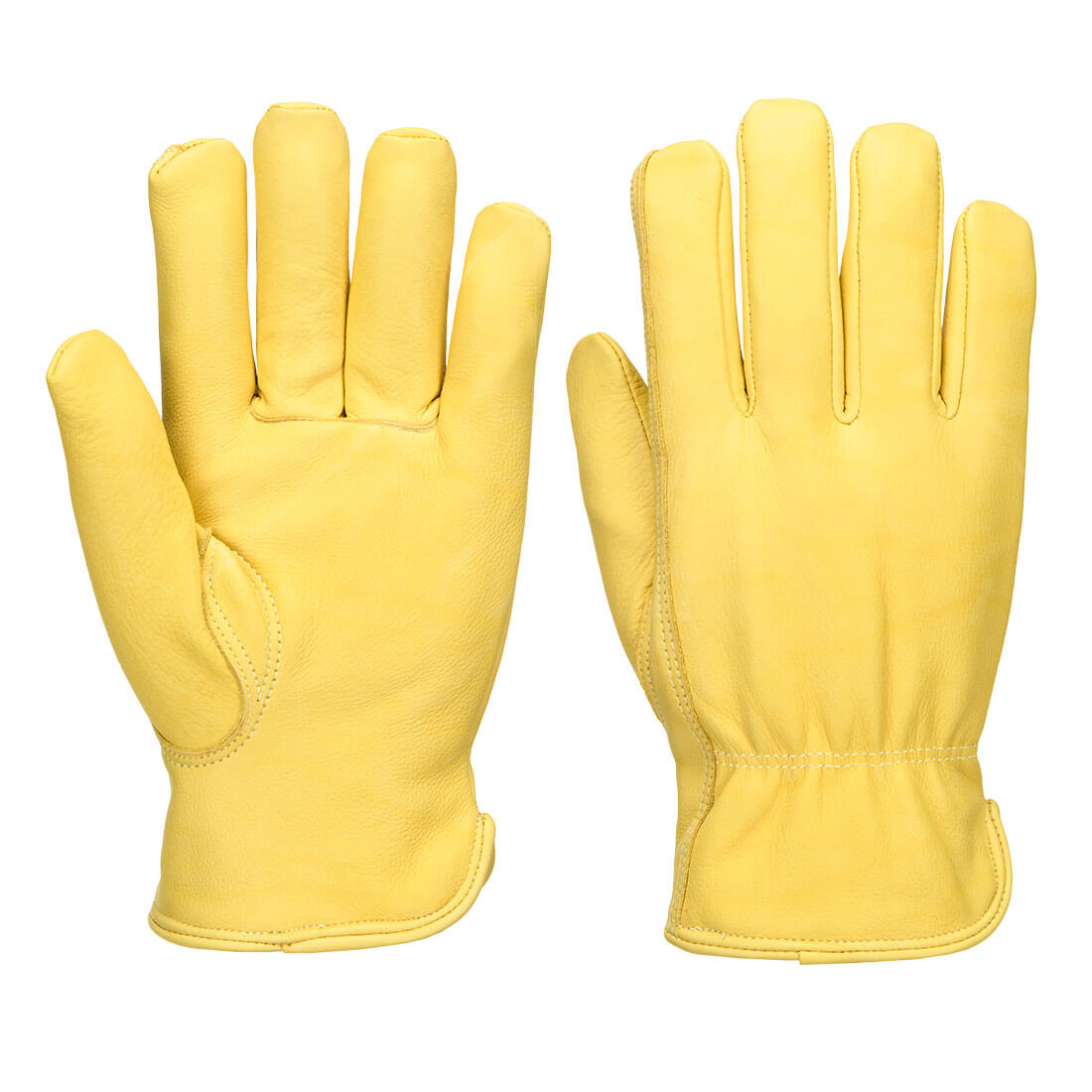 Cold 200 Cow Grain Driver Glove - A271 - Beige - Customisable Leather Driver and Rigger Gloves
