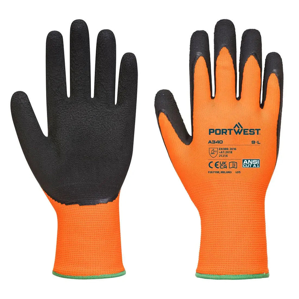 Grip 13 Latex Foam Hi Vis Glove - A340