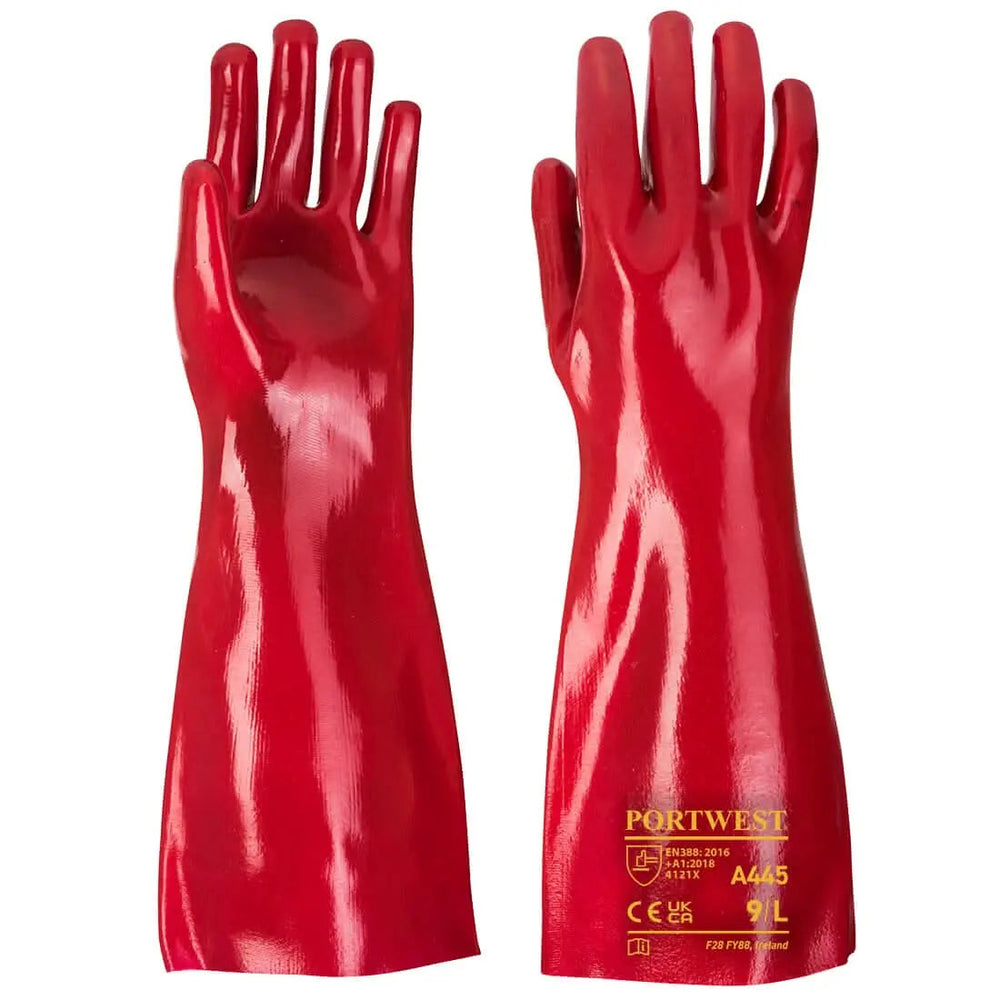 Grip 12 Pvc Gauntlet 45cm - A445
