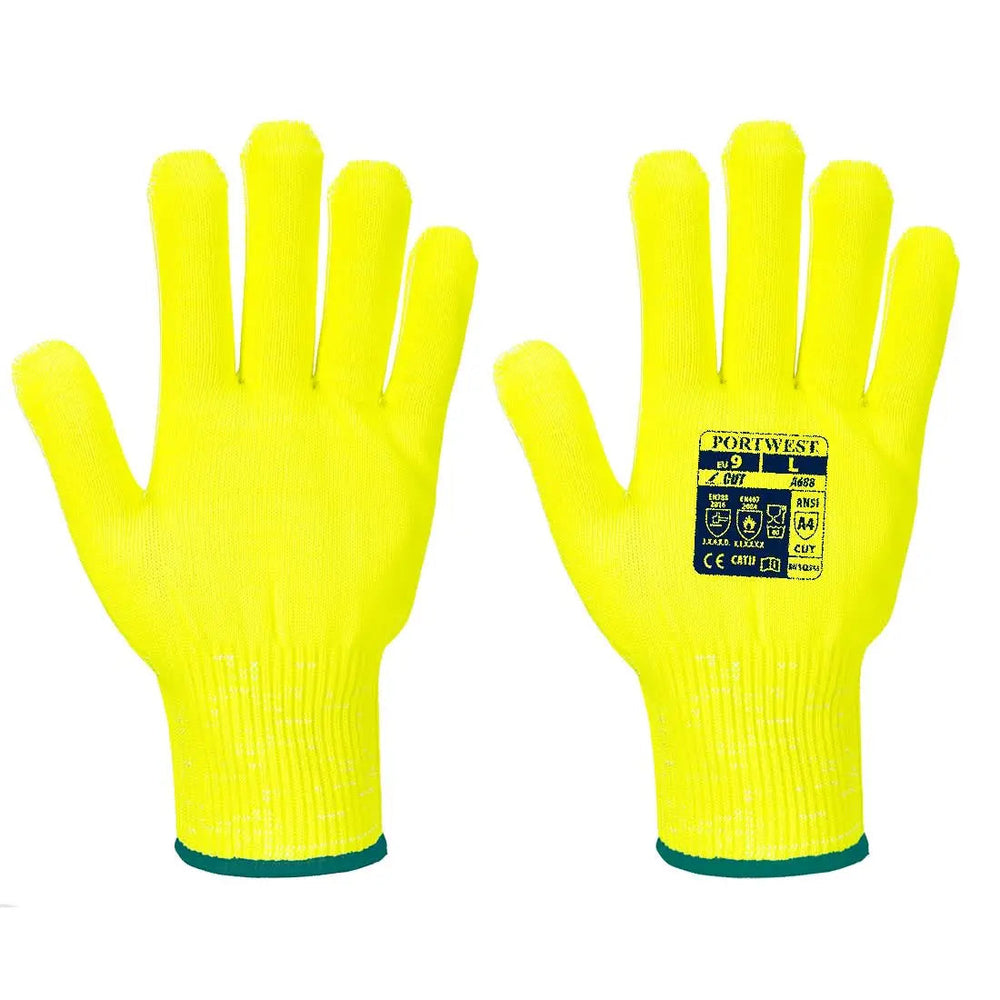Cut D13 Viz Tex Liner Glove - A688