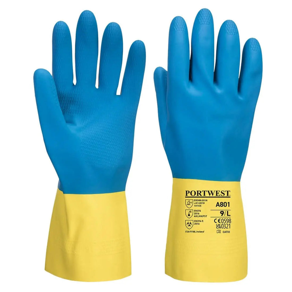 Chem 300 Latex Double Dipped Gauntlet - A801