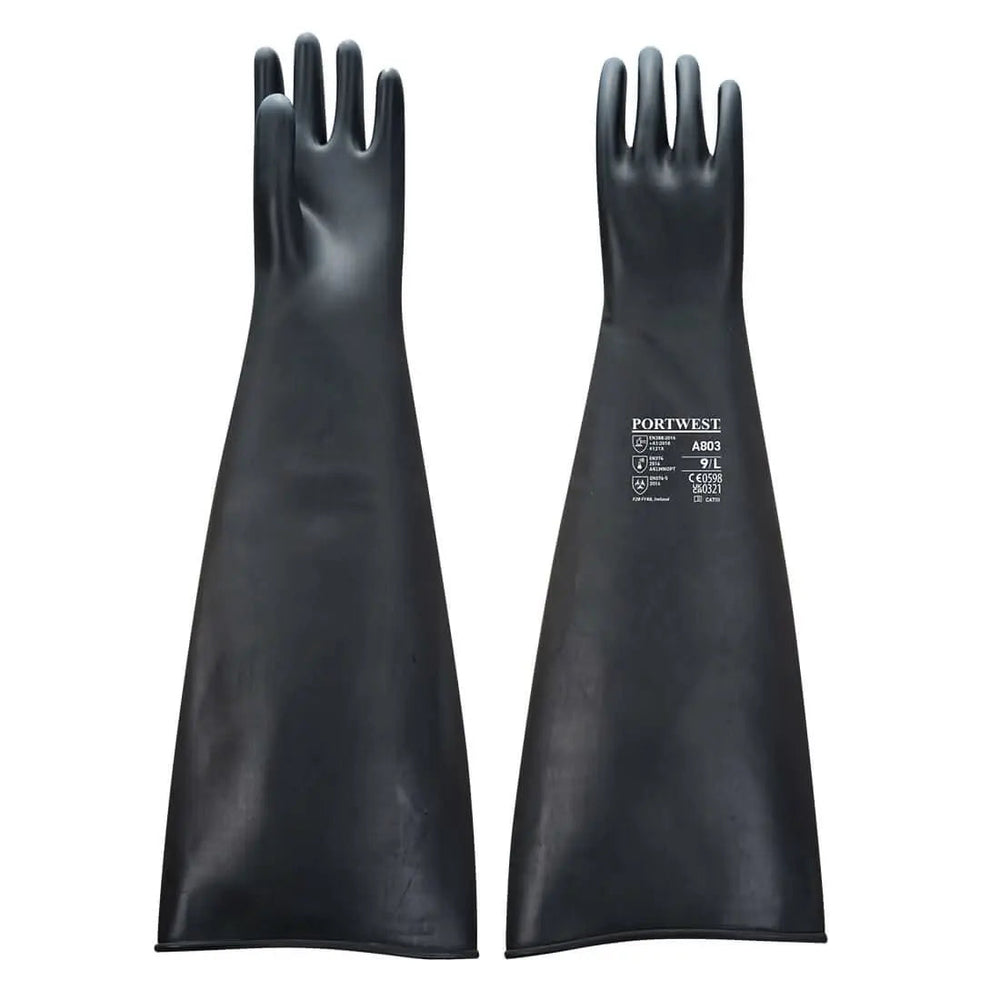 Chem 600 Latex Heavyweight Gauntlet - A803