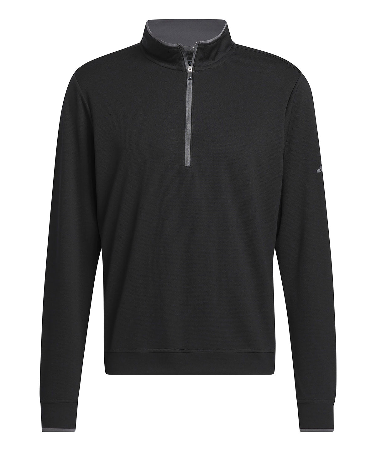 UPF lightweight quarter-zip pullover - AD052 - Black - Customisable Sports Overtops