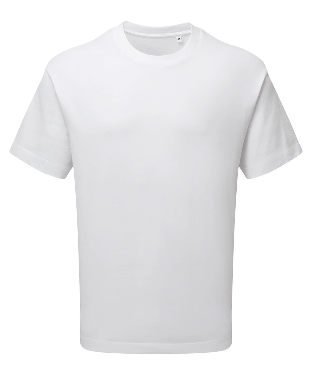 Anthem heavyweight t shirt AM015 - White - Customisable T-Shirt
