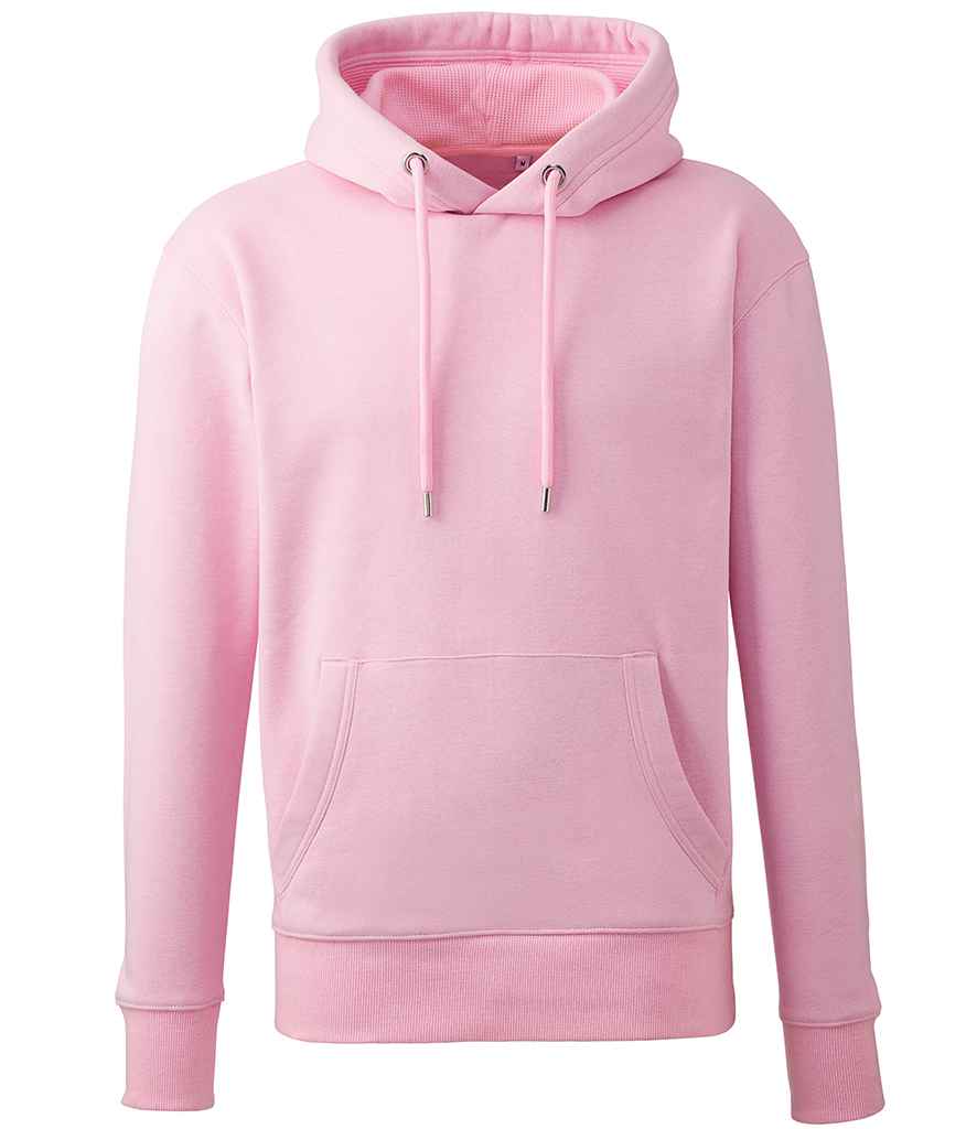 Anthem Organic Hoodie - AM01 - Pink - Customisable Hood
