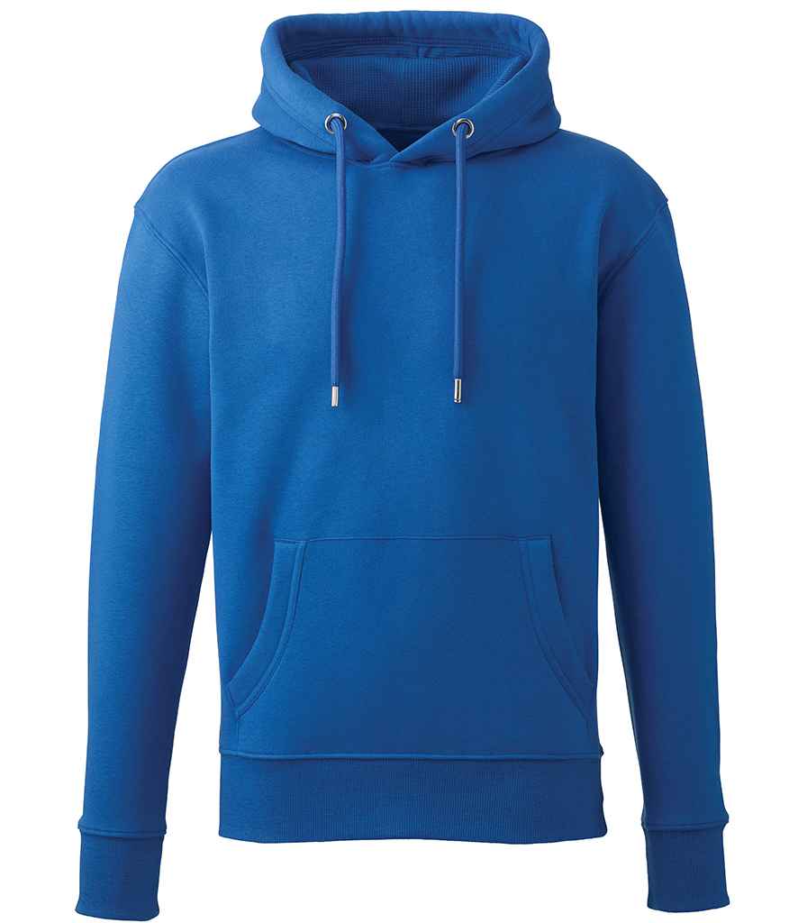 Anthem Organic Hoodie - AM01 - Royal Blue - Customisable Hood