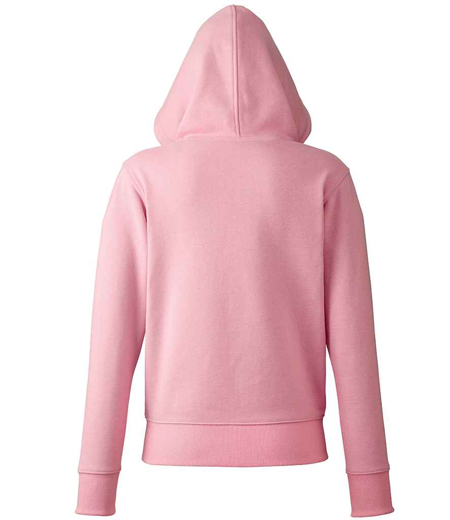 Anthem Ladies Organic Full Zip Hoodie - AM04 - - Customisable Hood