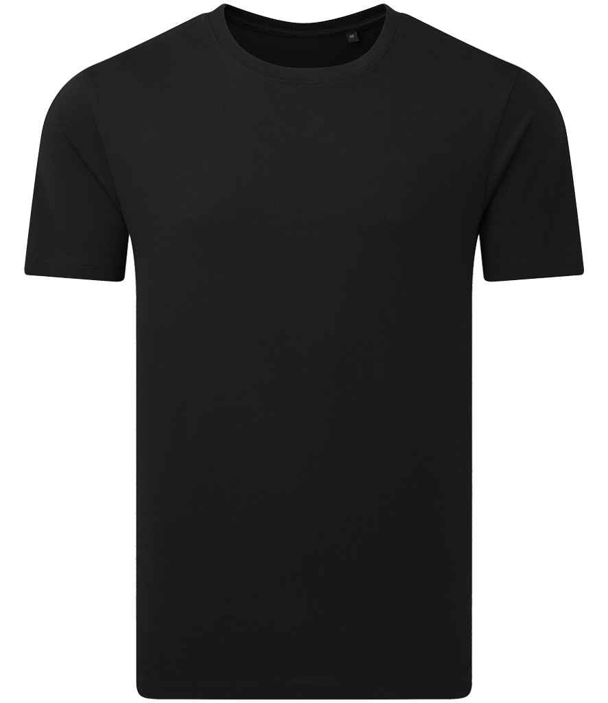 Anthem Unisex Organic Midweight T-Shirt - AM12 - Black - Customisable T-Shirt