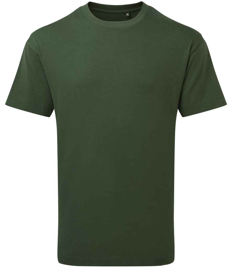 Anthem Unisex Organic Heavyweight T-Shirt - AM15 - Forest Green - Customisable T-Shirt