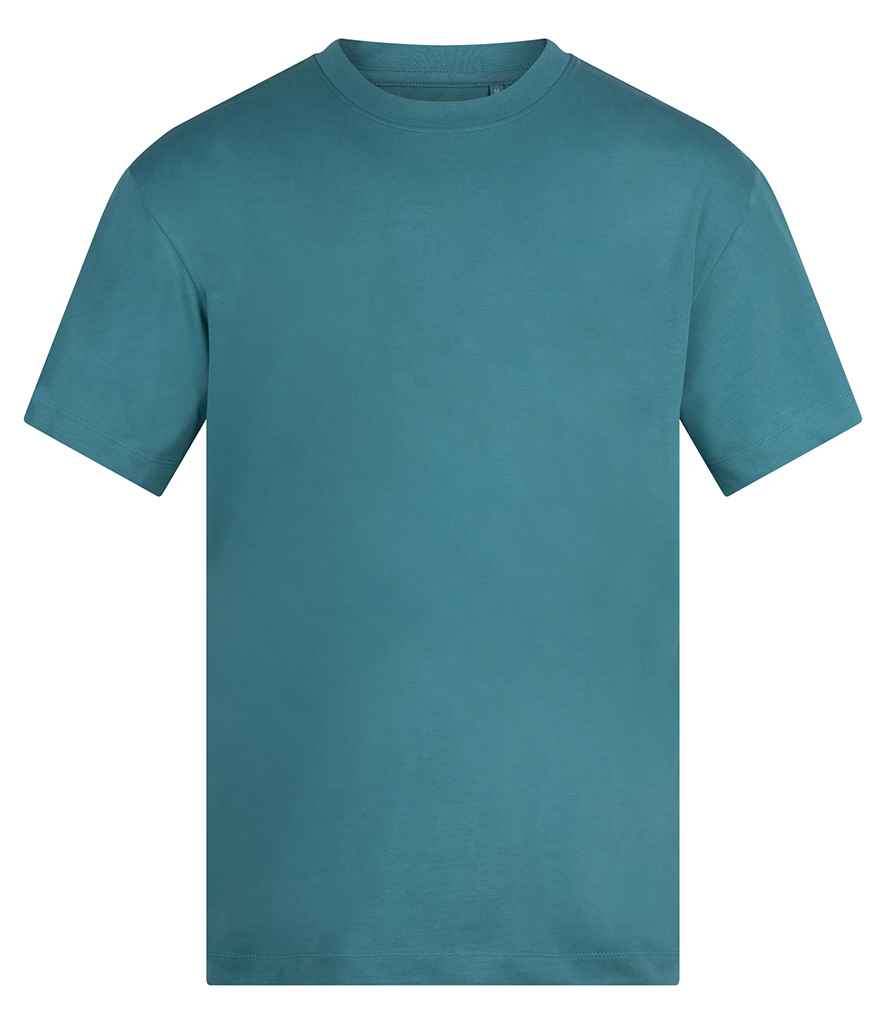 Anthem Unisex Organic Heavyweight T-Shirt - AM15 - Teal - Customisable T-Shirt