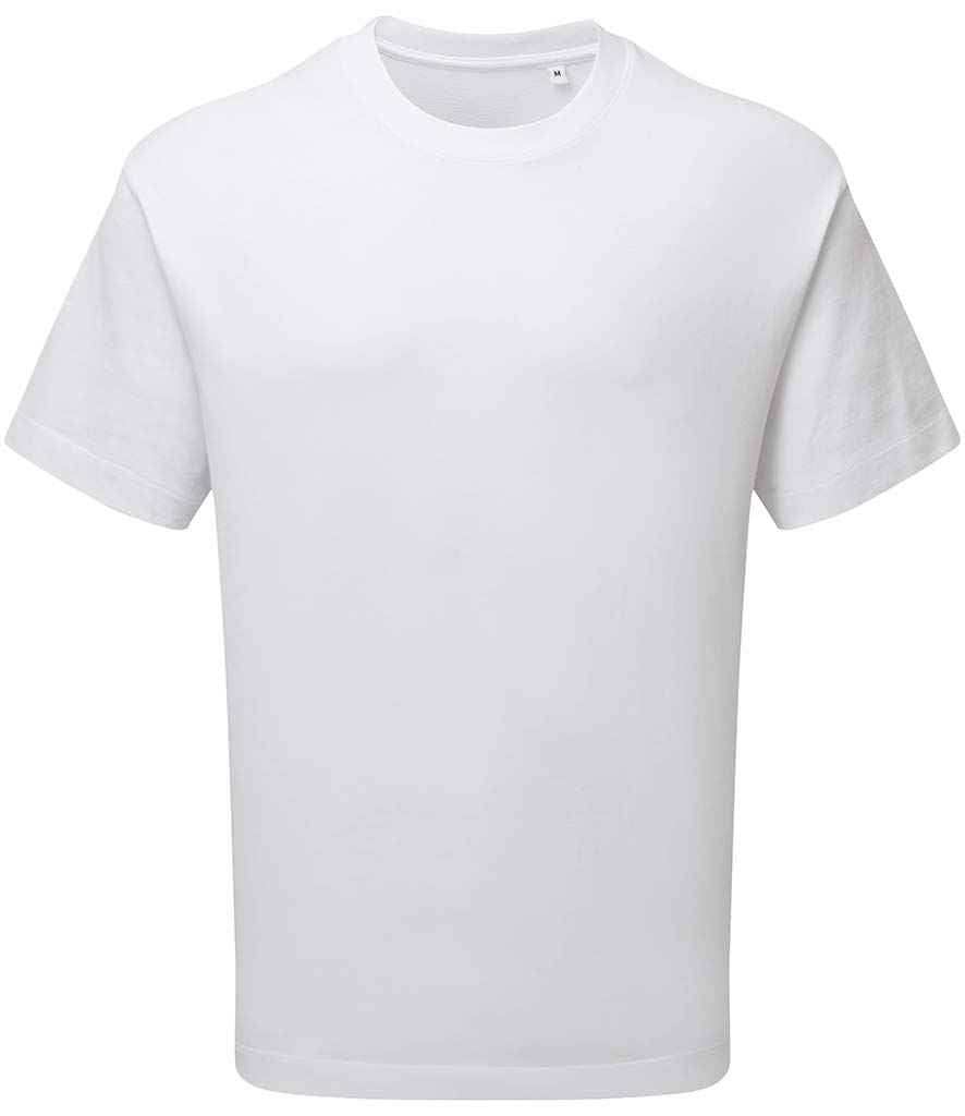 Anthem Unisex Organic Heavyweight T-Shirt - AM15 - White - Customisable T-Shirt