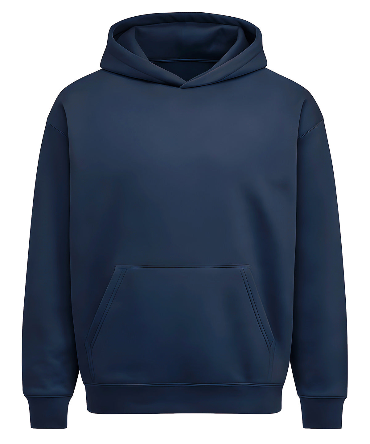 Anthem heavy bass hoodie - AM201 - Navy - Customisable Hoodies